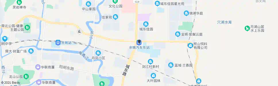 宁波余姚东站_公交站地图_宁波公交_妙搜公交查询2025