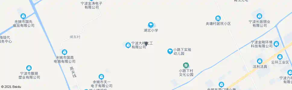 宁波湖北市场_公交站地图_宁波公交_妙搜公交查询2025