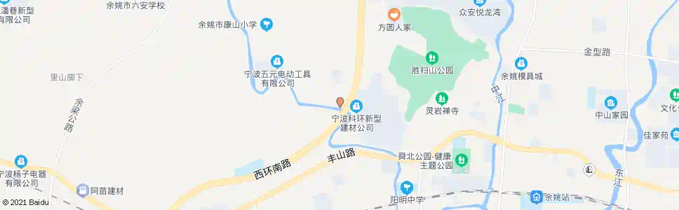 宁波丰山桥_公交站地图_宁波公交_妙搜公交查询2025