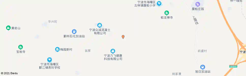 宁波三星村(湖汇山)_公交站地图_宁波公交_妙搜公交查询2025