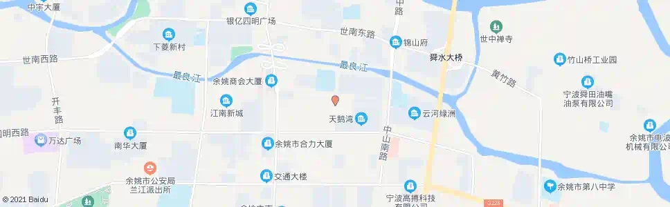 宁波白云商贸中心_公交站地图_宁波公交_妙搜公交查询2025