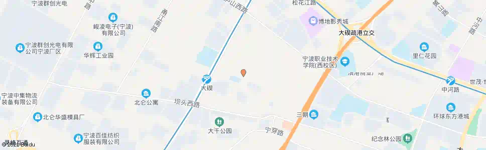 宁波大碶文化宫_公交站地图_宁波公交_妙搜公交查询2025