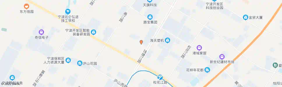 宁波天目山路南海路口_公交站地图_宁波公交_妙搜公交查询2025