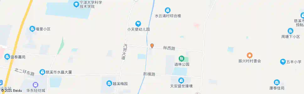 宁波林西市场_公交站地图_宁波公交_妙搜公交查询2025