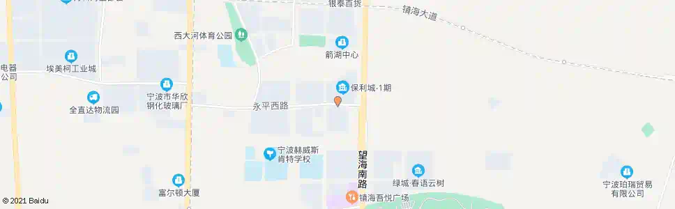 宁波永平西路金华南路口_公交站地图_宁波公交_妙搜公交查询2025