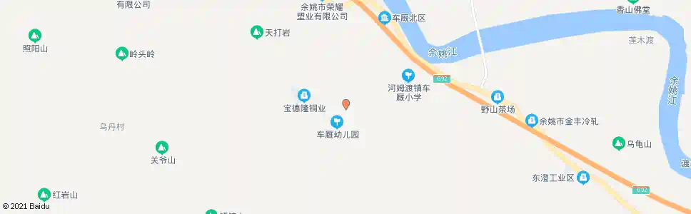 宁波车厩村委_公交站地图_宁波公交_妙搜公交查询2025