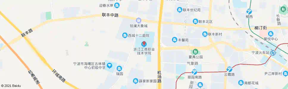 宁波工商学院_公交站地图_宁波公交_妙搜公交查询2025