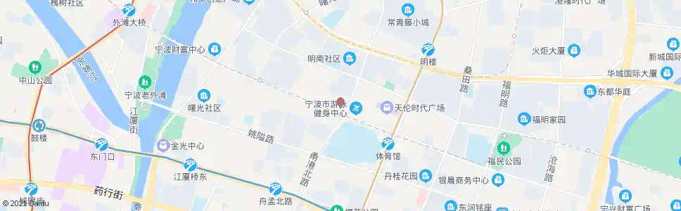 宁波朝晖新城_公交站地图_宁波公交_妙搜公交查询2025