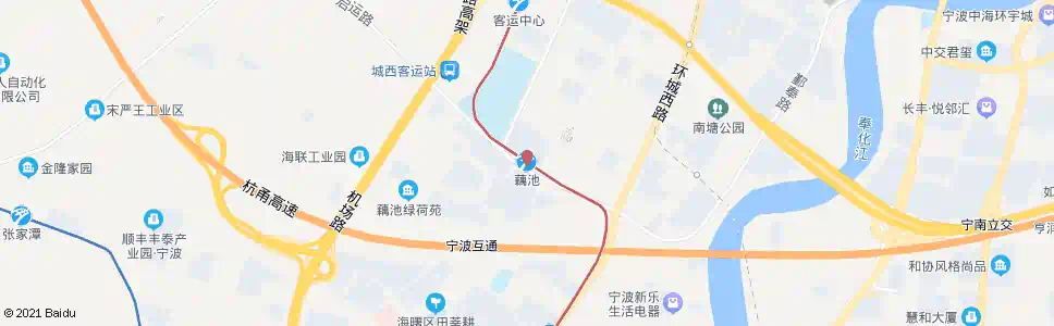 宁波藕池站_公交站地图_宁波公交_妙搜公交查询2025