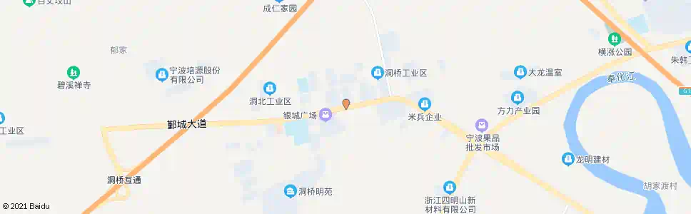 宁波上凌杨家_公交站地图_宁波公交_妙搜公交查询2025