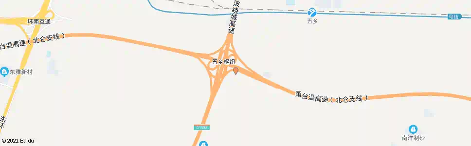 宁波钟家沙村_公交站地图_宁波公交_妙搜公交查询2025