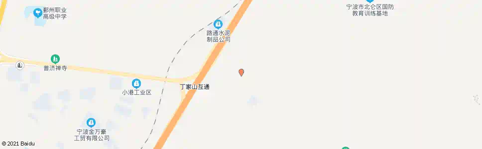宁波丁家山南_公交站地图_宁波公交_妙搜公交查询2025