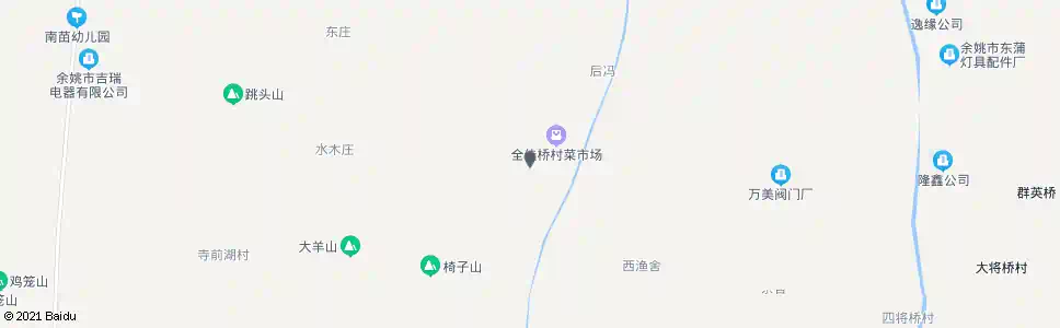 宁波全佳桥村委_公交站地图_宁波公交_妙搜公交查询2025