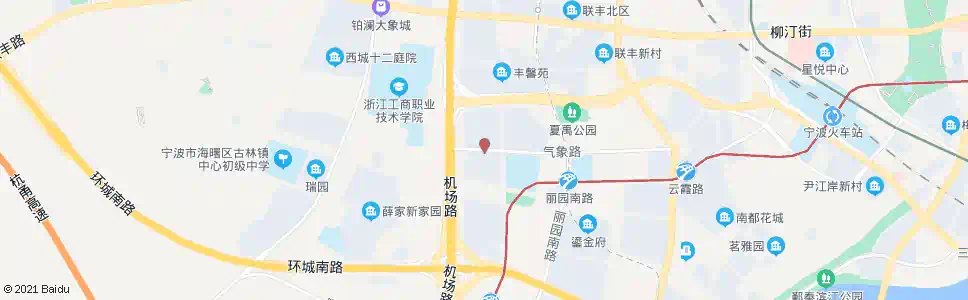 宁波气象路机场路口_公交站地图_宁波公交_妙搜公交查询2025