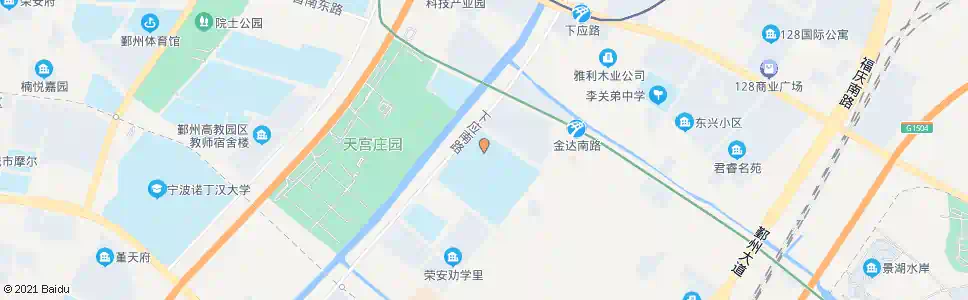 宁波蓝青学校_公交站地图_宁波公交_妙搜公交查询2025
