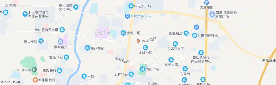 宁波舒家(奉化)_公交站地图_宁波公交_妙搜公交查询2025
