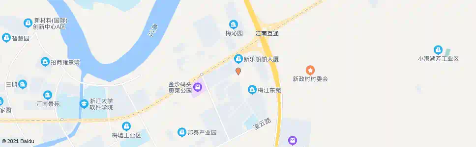 宁波梅墟新城_公交站地图_宁波公交_妙搜公交查询2025