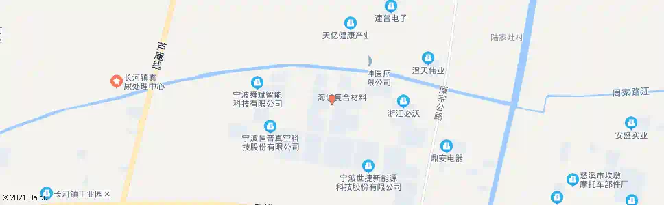 宁波健信公司_公交站地图_宁波公交_妙搜公交查询2025