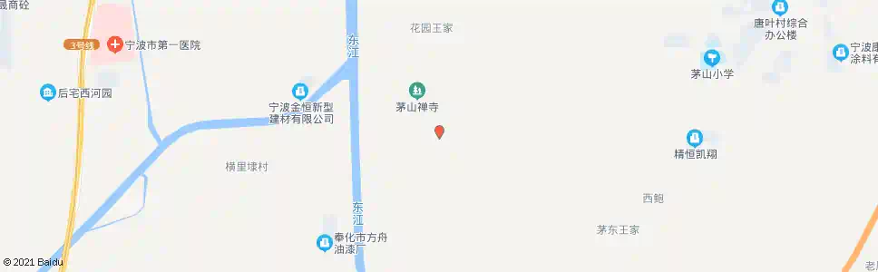 宁波茅山村_公交站地图_宁波公交_妙搜公交查询2025