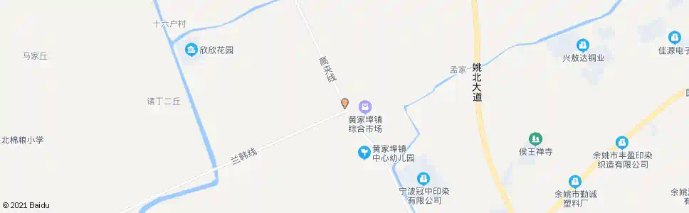 宁波韩夏村_公交站地图_宁波公交_妙搜公交查询2025
