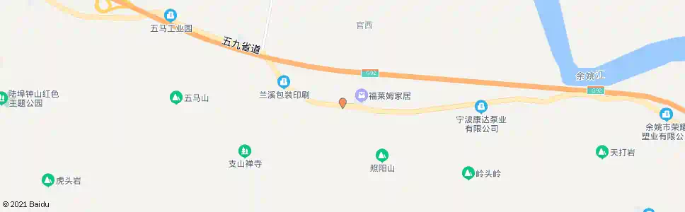 宁波沿丈路口_公交站地图_宁波公交_妙搜公交查询2025