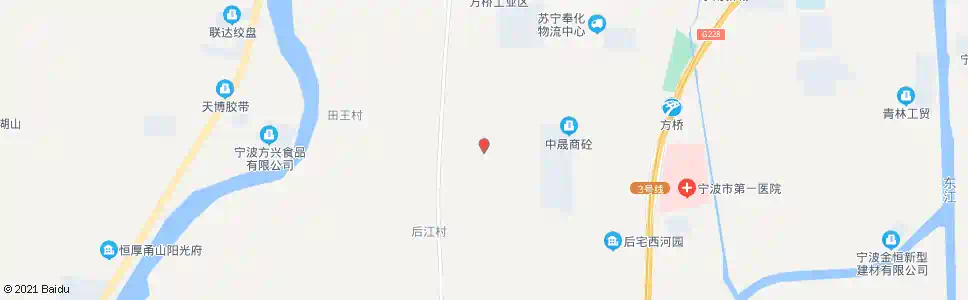 宁波庄家村_公交站地图_宁波公交_妙搜公交查询2025
