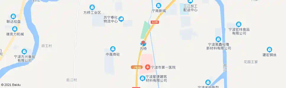 宁波方桥_公交站地图_宁波公交_妙搜公交查询2025