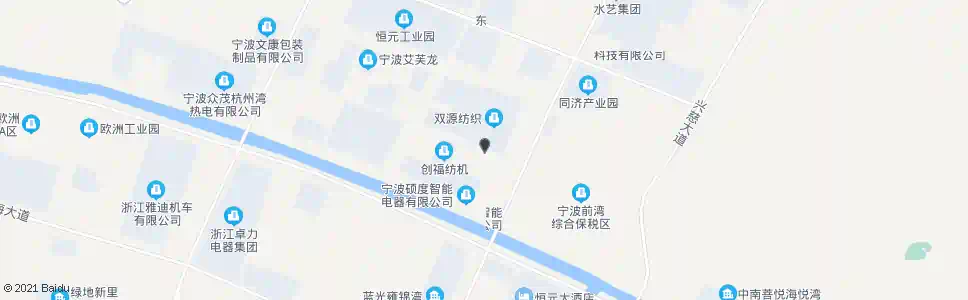 宁波双源纺织_公交站地图_宁波公交_妙搜公交查询2025