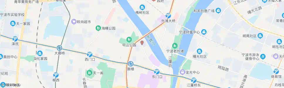 宁波解放桥_公交站地图_宁波公交_妙搜公交查询2025