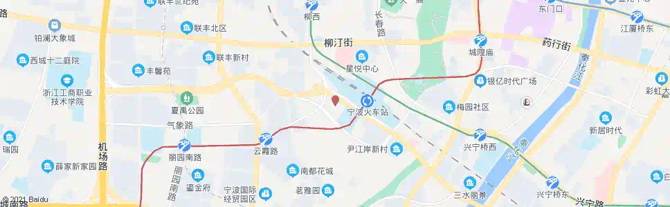 宁波诸丁丘南_公交站地图_宁波公交_妙搜公交查询2025