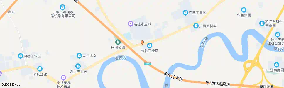 宁波洛兹家居装饰城(朱韩村)_公交站地图_宁波公交_妙搜公交查询2025