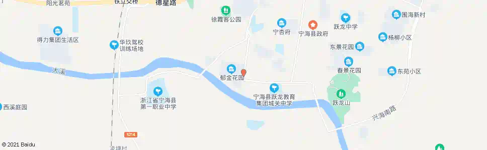 宁波郁金花园_公交站地图_宁波公交_妙搜公交查询2025