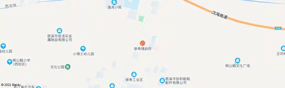宁波崇寿站_公交站地图_宁波公交_妙搜公交查询2025