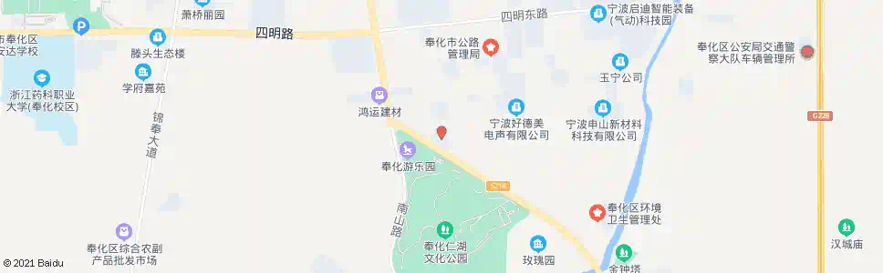 宁波奉化陶瓷厂_公交站地图_宁波公交_妙搜公交查询2025