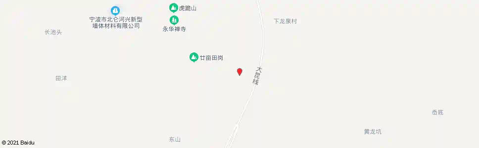 宁波上龙泉_公交站地图_宁波公交_妙搜公交查询2025
