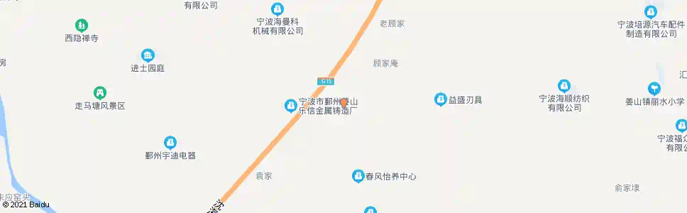 宁波东张_公交站地图_宁波公交_妙搜公交查询2025