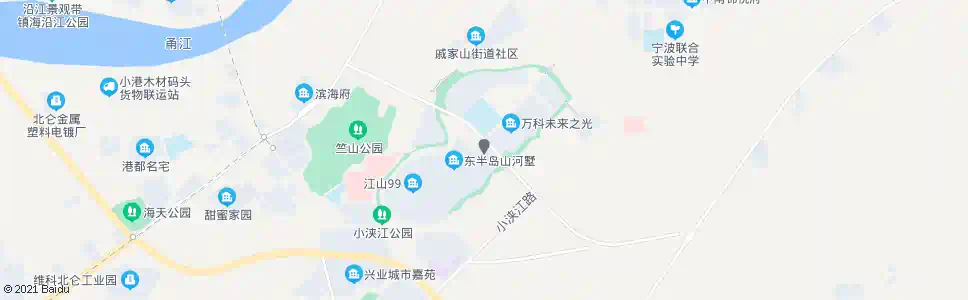 宁波小浃江学校_公交站地图_宁波公交_妙搜公交查询2025