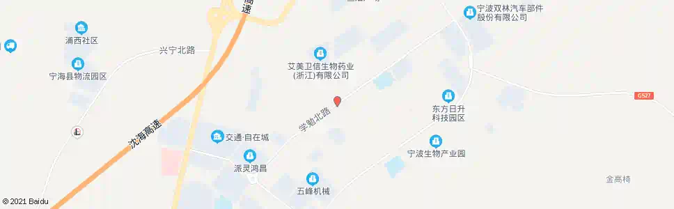 宁波应家山_公交站地图_宁波公交_妙搜公交查询2025