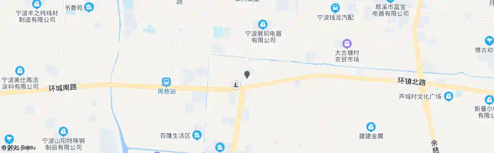 宁波周巷公交中心站_公交站地图_宁波公交_妙搜公交查询2025
