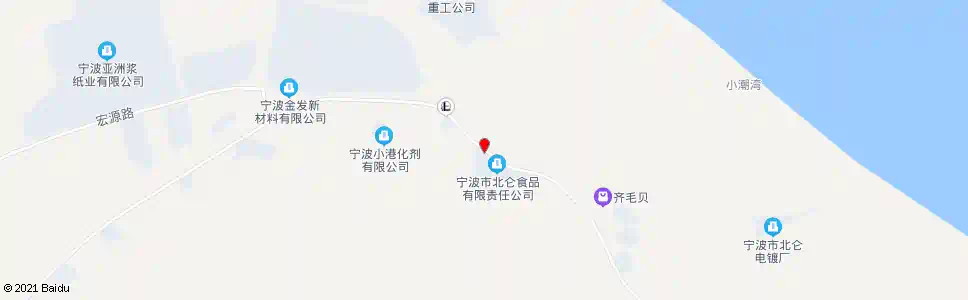 宁波杨公山_公交站地图_宁波公交_妙搜公交查询2025