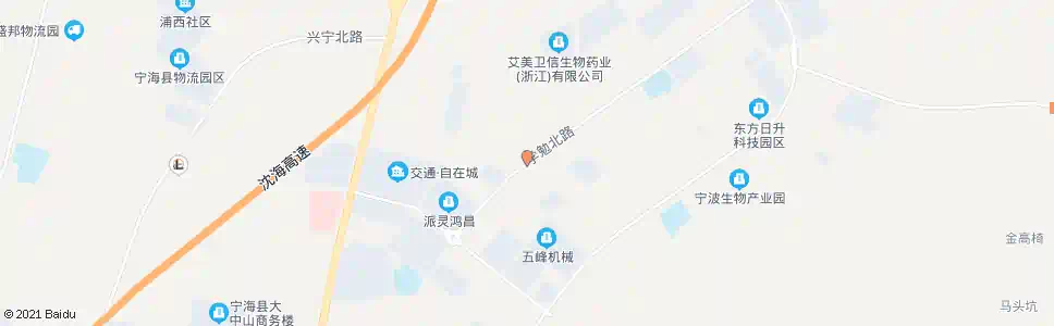 宁波妙峰路口_公交站地图_宁波公交_妙搜公交查询2025