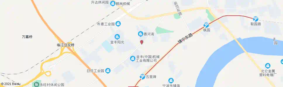 宁波汤家_公交站地图_宁波公交_妙搜公交查询2025