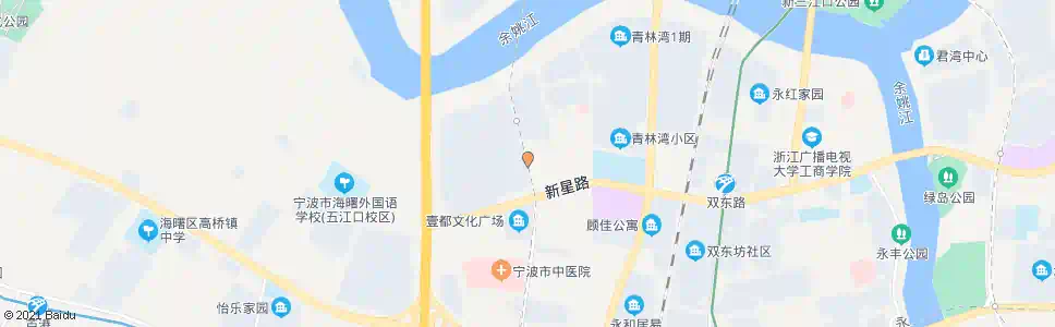 宁波新星路_公交站地图_宁波公交_妙搜公交查询2025