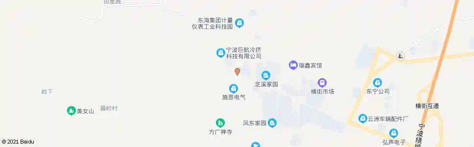 宁波溪下新村(日月星养老院)_公交站地图_宁波公交_妙搜公交查询2025