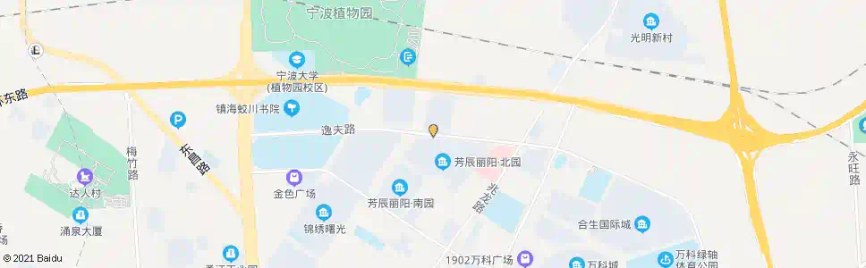 宁波书香丽景_公交站地图_宁波公交_妙搜公交查询2025