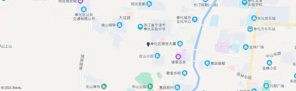 宁波长岭公园_公交站地图_宁波公交_妙搜公交查询2025