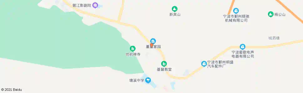 宁波塘溪敬老院_公交站地图_宁波公交_妙搜公交查询2025