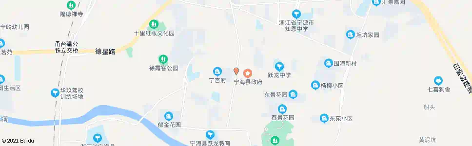 宁波泊水塘_公交站地图_宁波公交_妙搜公交查询2025