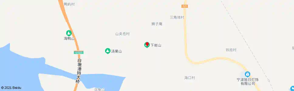 宁波下岩山_公交站地图_宁波公交_妙搜公交查询2025