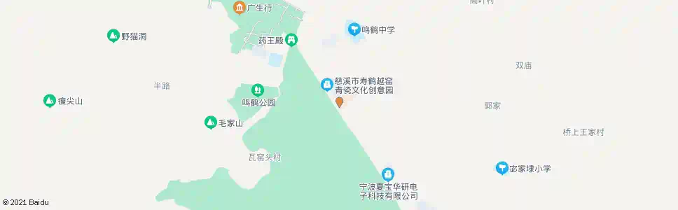 宁波慈东老年公寓_公交站地图_宁波公交_妙搜公交查询2025